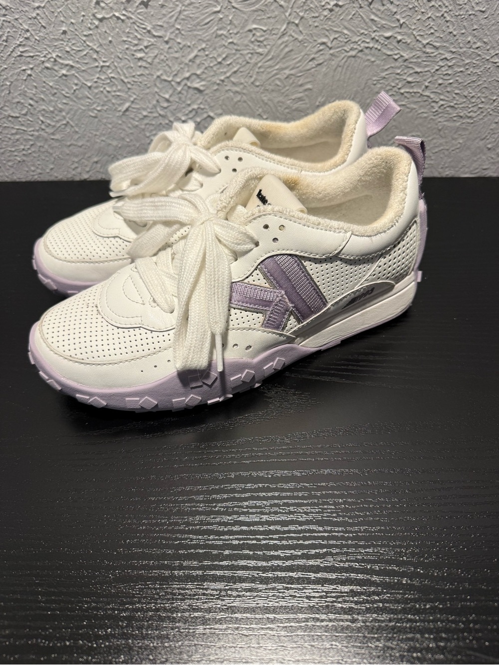 K as in kate sneakers perforated leather